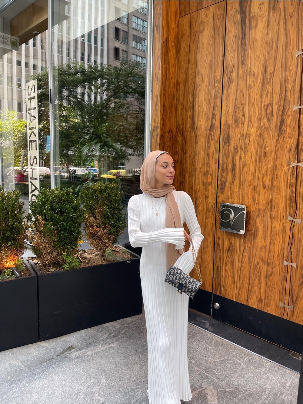 Dissh Reign Rib Knit Maxi Dress White